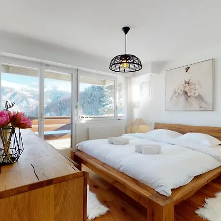 High Standing In Vercorin, 900m From The Ski Slopes