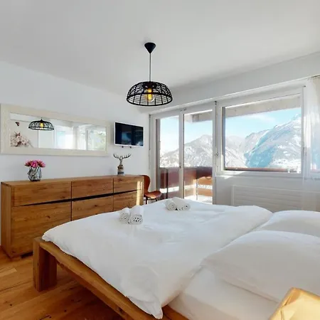 High Standing In Vercorin, 900m From The Ski Slopes